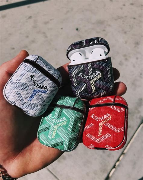 goyard airpod case|case vococal for airpods.